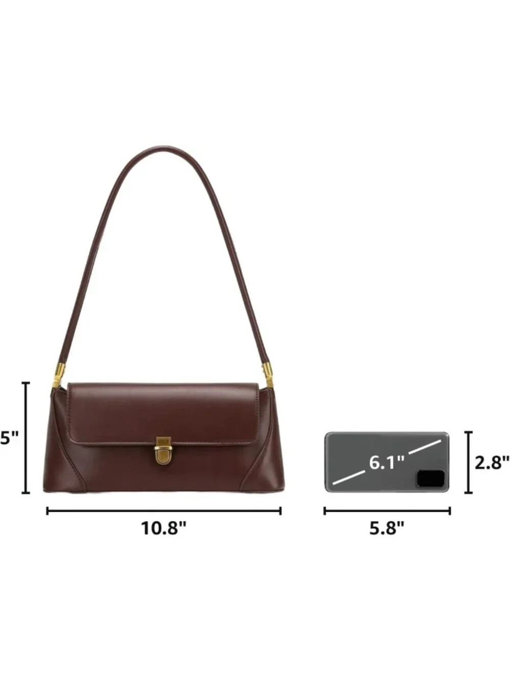 Vintage-Inspired Shoulder Bag for Women | Cute Retro Mini Clutch & Hobo Tote